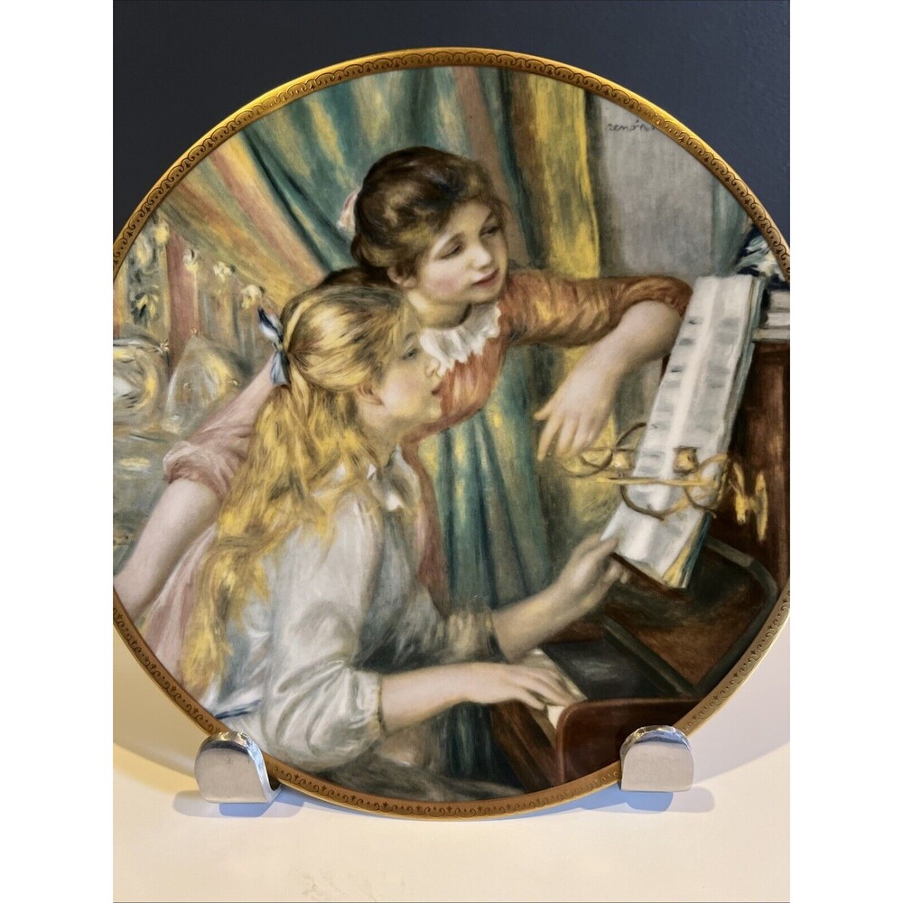 The Children of Renoir At the Piano Renoir Louvre Paris France Pickard China USA